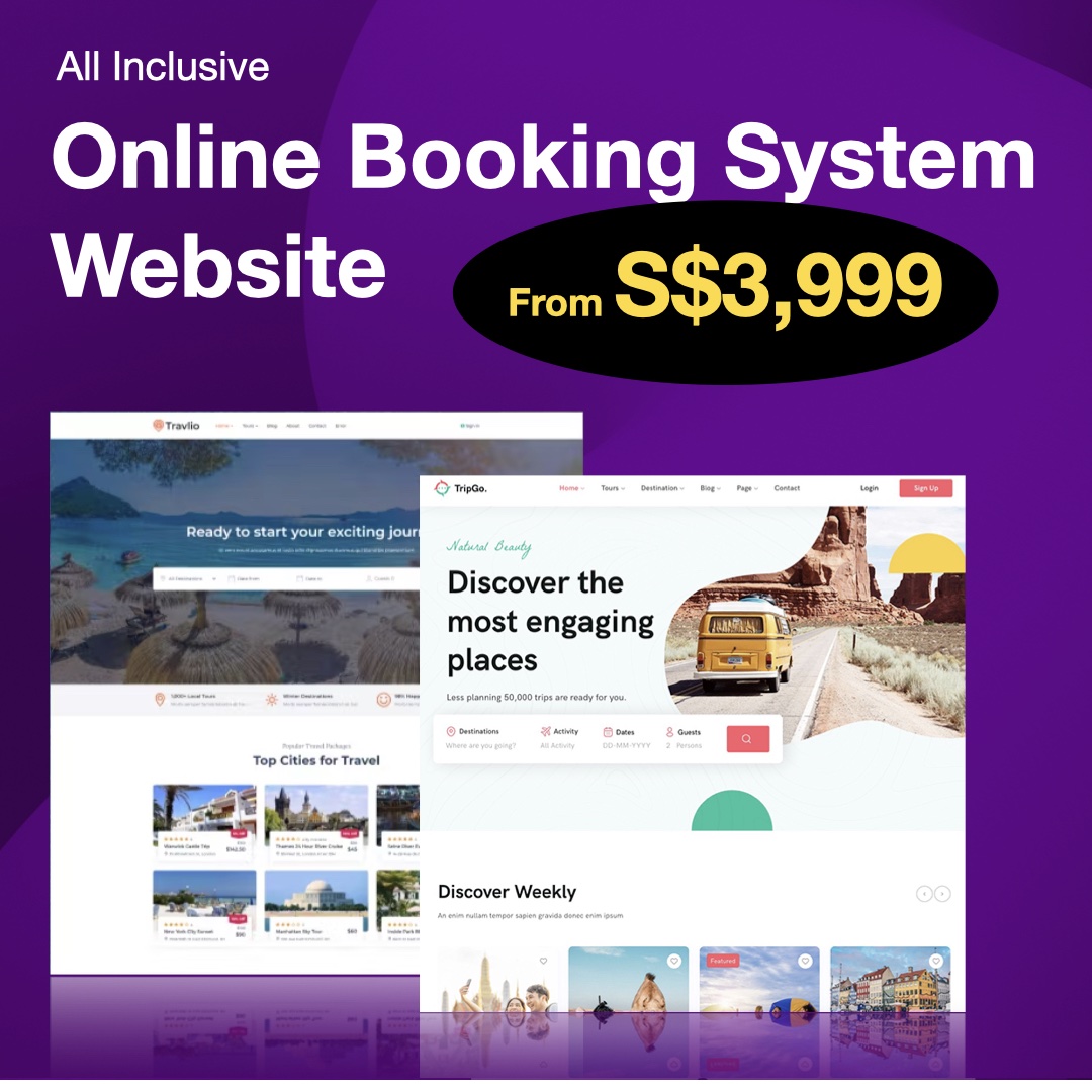 Online Booking System Website Solution Sydney & Melbourne - JustSimple ...